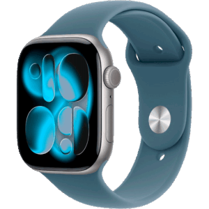 Часы Apple Watch Series 11 42 мм Aluminium Case, Космический серый (Space Gray), GPS