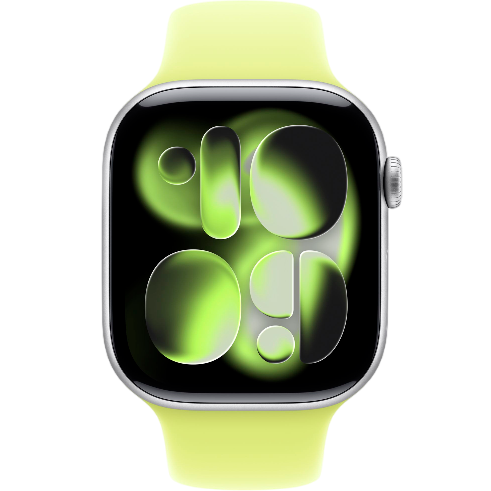 2--2 Часы Apple Watch Series 11 46 мм Aluminium Case, Серебристый (Silver), GPS + Cellular