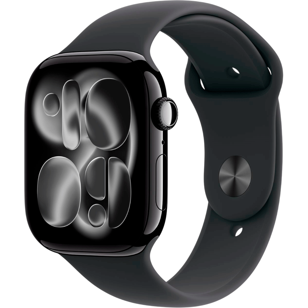 21 Часы Apple Watch Series 11 46 мм Aluminium Case, Черный как смоль (Jet Black), GPS + Cellular