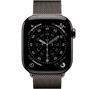 Часы Apple Watch Series 11 42 мм Titanium Case, Шифер (Slate), GPS + Cellular