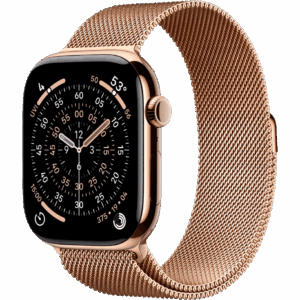 Часы Apple Watch Series 11 42 мм Titanium Case, Золото (Gold), GPS + Cellular