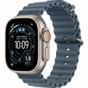 Apple Watch Ultra 3 Natural, Anchor Blue - Ocean Band  (Натуральный/Якорный Синий)