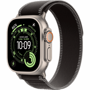 Apple Watch Ultra 3 Natural, Black Charcoal - Trail Loop  (Натуральный/Чёрный-угольный)