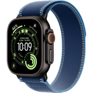 Apple Watch Ultra 3 Black, Blue Bright Blue - Trail Loop  (Черный/Синий-ярко синий)