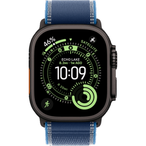 Apple Watch Ultra 3 Black, Blue Bright Blue - Trail Loop  (Черный/Синий-ярко синий)