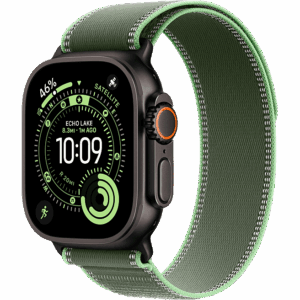 Apple Watch Ultra 3 Black, Green Neon - Trail Loop  (Черный/Зеленый-Неоновый)