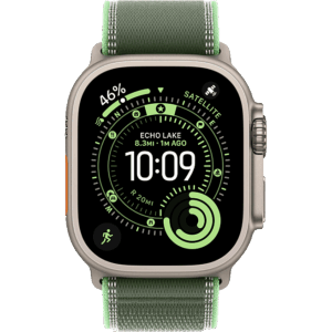 Apple Watch Ultra 3 Natural, Green Neon - Trail Loop  (Натуральный/Зеленый-Неоновый)