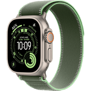 Apple Watch Ultra 3 Natural, Green Neon - Trail Loop  (Натуральный/Зеленый-Неоновый)