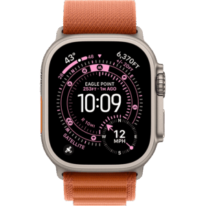 Apple Watch Ultra 3 Natural, Terra Cotta - Alpine Loop  (Натуральный/Терракотовый)