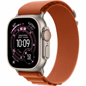 Apple Watch Ultra 3 Natural, Terra Cotta - Alpine Loop  (Натуральный/Терракотовый)