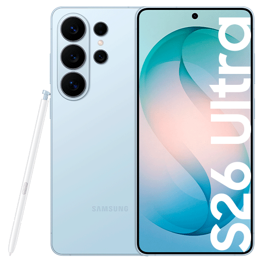 galaxy-s26-ULTRA-blue Смартфон Samsung Galaxy S26 Ultra 12/256Gb, Sky Blue (голубой)