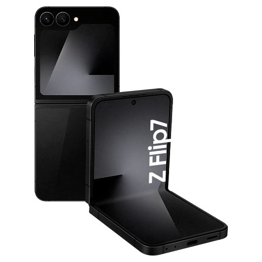 galaxy-z-flip-FE-7-black-3 Смартфон Samsung Galaxy Z Flip7 FE 8/256 ГБ, Black (Черный)