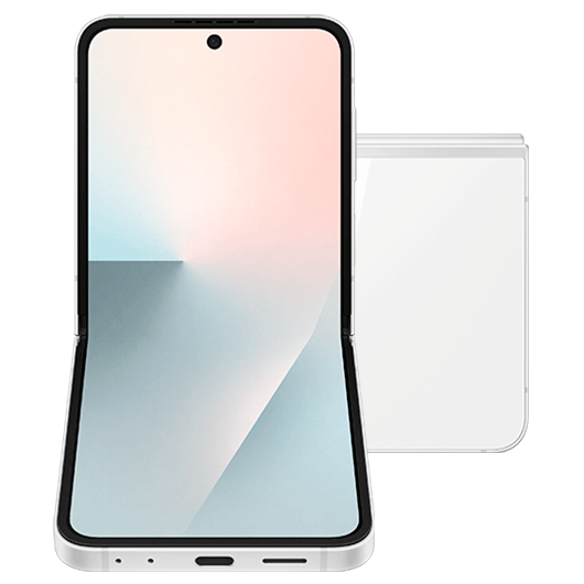 galaxy-z-flip-FE-7-white-2 Смартфон Samsung Galaxy Z Flip7 FE 8/256 ГБ, White (Белый)